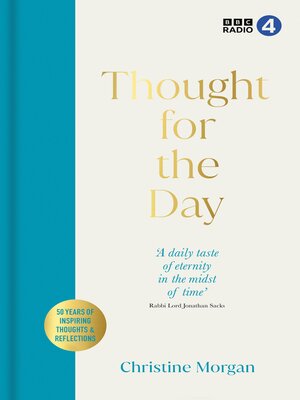 cover image of Thought for the Day